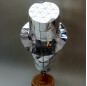 Man performance Mirror hat miror mask and mirror hood